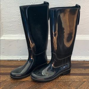 Coach tall rainboots